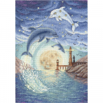 Siuvinėjimo Rinkinys MP Studija Moon Bay SNV-673 28x21cm