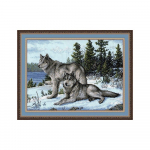 Siuvinėjimo rinkinys Oven Wolves S567 40x30cm