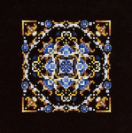 Persi&scaron;ki motyvai &mdash; siuvinėjimo komplektas kryželiu, 11&times;11 cm