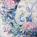 White Legends &ndash; Abris Art 14 ct kryželių siuvinėjimo rinkinys, 35&times;35 cm, 47 spalvų