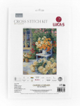 Luca-S siuvinėjimo komplektas Sodo kampelis, 27&times;36,5 cm