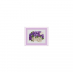 Siuvinėjimo rinkinys Luca-S Pansies SB259 20.5x14.5cm