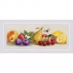 Siuvinėjimo kryželiu rinkinys &bdquo;Vasaros skonis&ldquo; 40 x 15 cm