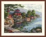 Siuvinėjimo kryželiu rinkinys &bdquo;Tylus varpas&ldquo; 31 x 40 cm