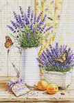 Siuvinėjimo kryželiu rinkinys &bdquo;Levandų kvapas&ldquo; 29 x 40 cm