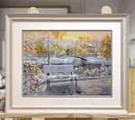 Siuvinėjimo kryželiu rinkinys &bdquo;Ankstyvas sniegas&ldquo; 36 x 27 cm