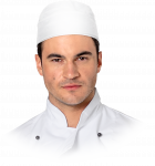 Žema virėjo kepurėlė SKULER WHITE