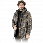 &Scaron;ilta žieminė maskuojančio ra&scaron;to striukė HUNTER BARI