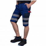 &Scaron;ortai BOMUL BLUE su &scaron;viesą atspindinčiomis juostomis