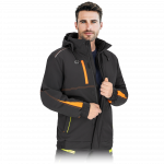 Neper&scaron;lampanti ir vėjui atspari 3-jų sluoksnių softshell striukė IRELAND, su TPU membrana