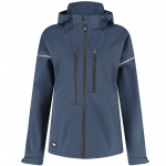 Neper&scaron;lampanti moteri&scaron;ka lietaus striukė JOGGER KASAI RAIN, navy mėlyno atspalvio