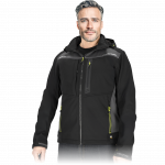 Neper&scaron;lampanti ir neperpučiama 3-jų sluoksnių Softshell striukė LARVIK