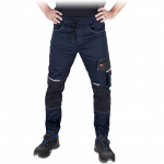 Auk&scaron;tos kokybės elastingos darbo kelnės FLEXZONE TWILL, užtikrina judėjimo laisvę ir patogumą