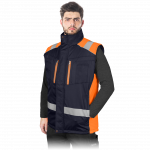 Neper&scaron;lampanti liemenė darbui ASKER ORANGE, oranžinės spalvos
