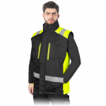 Neper&scaron;lampanti &scaron;ilta liemenė darbui ASKER YELLOW, geltonos spalvos