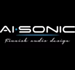 AI-SONIC STICKER baltas 80x10mm