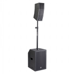 Audiophony MOJO2200CURVE, galinga i&scaron;lenkto masyvo garso kolonėlė su DSP