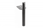 Kojelė Ronda juoda matinė H-150mm, metalinė