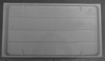 Padėklas indų džiovyklai 900mm permatomas 840x245 mm