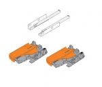 Blum Tandem bėgeliai su integruotu TIP-ON, dalinio i&scaron;traukimo 300mm