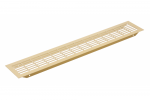 Ventiliacijos grotelės 80x480mm matinis auksas
