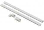 Stalčių AXIS PRO kartelė BALTA (kompl.) 300mm