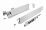 Stalčius MODERN BOX PRO su &scaron;velnaus.st. funkcija H-84mm 350mm, Baltas