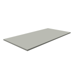 Stalvir&scaron;is stalui Pilkas U12115 MP 1400x800x25mm