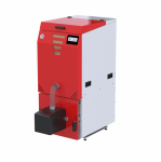 Granulinis katilas SlimKo Plus 12 kW su Easy ROT degikliu