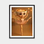 Plakatas Ballerina Cappuccina