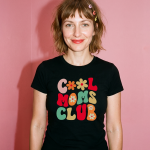 Moteri&scaron;ki mar&scaron;kinėliai COOL MOMS CLUB, juodi liemenuoti