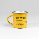 Metalinis puodelis Močiutė 300 ml