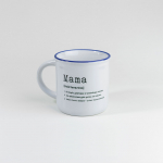 Puodelis su užra&scaron;u Mama baltas 250 ml