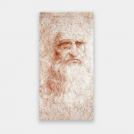 Drobė Autoportretas L. da Vinci