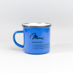 Metalinis puodelis stilingu užra&scaron;u Mama 300 ml