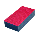 Detailer Place valymo kempinėlė raudona, juoda - Power Sponge HD