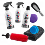 Shiny Garage Ratlankių, Padangų ir I&scaron;orės Plastmasių atnaujinimo rinkinys