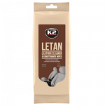 K2 Drėgnos Odos Valymo Servetėlės - Letan (24 vnt.)