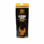 Work Stuff Rudų Teptukų Rinkinys - 16, 24, 30 mm (ALBINO)