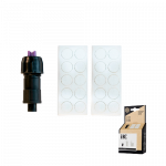 IK Putų Purk&scaron;tuvo FOAM 1,5/PRO 2 Antgalių Rinkinys