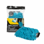 Chemical Guys Mikropluo&scaron;to Plovimo Pir&scaron;tinė &bdquo;Chenille Premium Wash Mitt&ldquo; (Mėlyna)