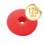 Liquid Elements Raudonas Kietas Poliravimo Padas &ndash; Centriforce V2, 125 mm