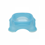 Nobleza mėlynas dubenėlis augintiniui, 20,5x20,5x6,4 cm