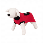 Happet raudonas megztinis su kaulu &scaron;uniui, 25 cm