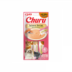 Churu kreminis skanėstas su la&scaron;i&scaron;a katėms, 4 vnt.