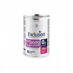 Exclusion Hypoallergenic konservai &scaron;unims su kiauliena ir žirniais, 400 g