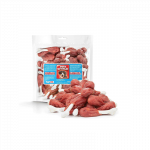 Happet Duck & Calcium Bone Drumstick antienos kul&scaron;elės skanėstai &scaron;unims, 500 g