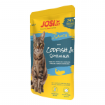 JosiCat Codfish in Sauce konservai katėms su menke padaže, 85 g