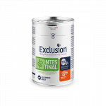 Exclusion Intestinal dietiniai konservai &scaron;unims su kiauliena ir ryžiais, 400 g