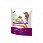 Natural Trainer Cat sausas maistas su la&scaron;i&scaron;a sterilizuotoms katėms, 300 g